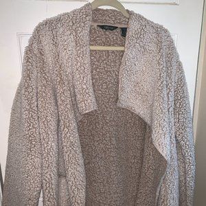 Cream Fluffy Jacket
